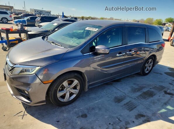 5FNRL6H75KB017674 2019 HONDA ODYSSEY Gray Przód lewy