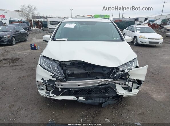 5FNRL6H75KB024012 2019 HONDA ODYSSEY White Вид щитка приладів