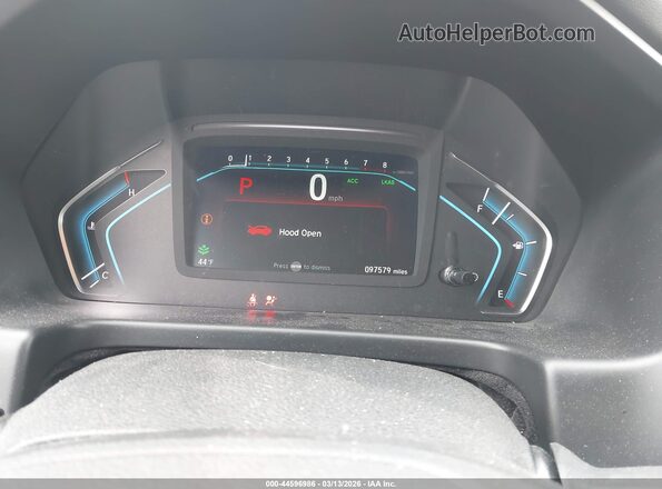 5FNRL6H75KB024012 2019 HONDA ODYSSEY White Вид задніх сидінь
