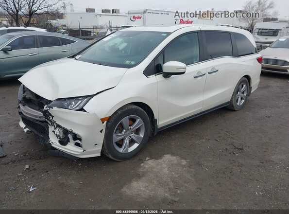 5FNRL6H75KB024012 2019 HONDA ODYSSEY White Передня ліва чверть