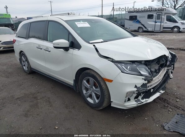 5FNRL6H75KB024012 2019 HONDA ODYSSEY White Передня права чверть