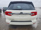 2018 Honda Odyssey Exl White vin: 5FNRL6H76JB044283