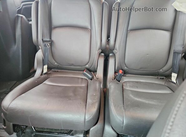 5FNRL6H76JB044283 2018 HONDA ODYSSEY White უკანა სავარძლების ხედი