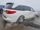 2018 Honda Odyssey Exl White vin: 5FNRL6H76JB044283