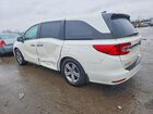 2018 Honda Odyssey Exl White vin: 5FNRL6H76JB044283