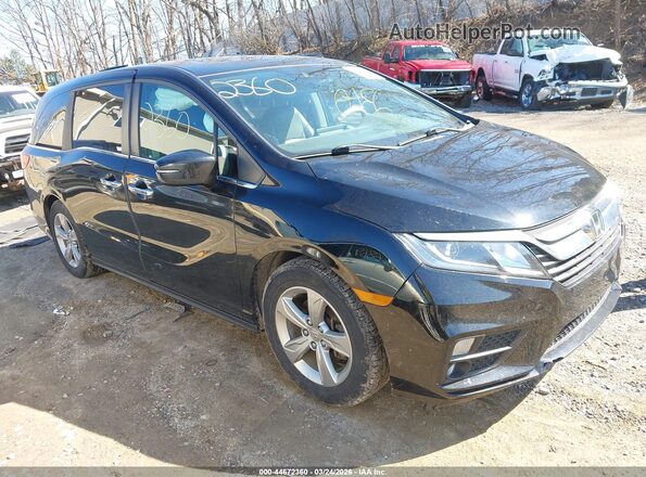 5FNRL6H76KB033978 2019 HONDA ODYSSEY Black Delantero derecho