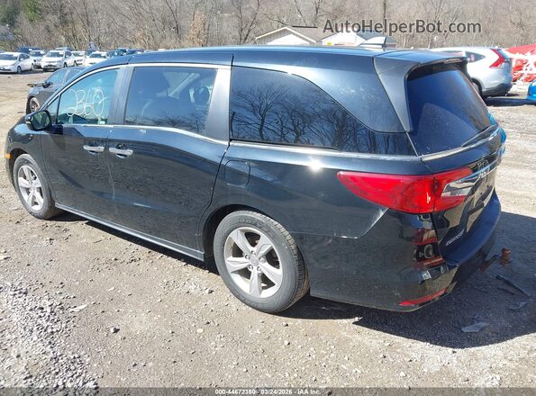 5FNRL6H76KB033978 2019 HONDA ODYSSEY Black Trasero izquierdo