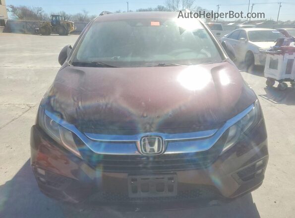 5FNRL6H76KB035603 2019 HONDA ODYSSEY Maroon Вид спереду