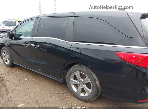 5FNRL6H76KB073266 2019 HONDA ODYSSEY Черный Панорамный вид салона 360°