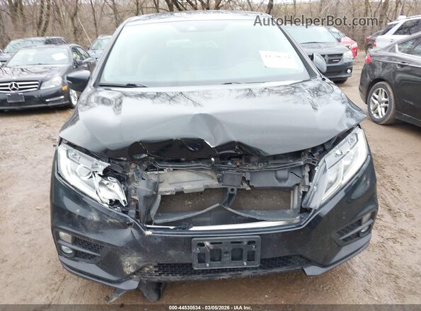 5FNRL6H76KB073266 2019 HONDA ODYSSEY Черный Вид щитка приборов