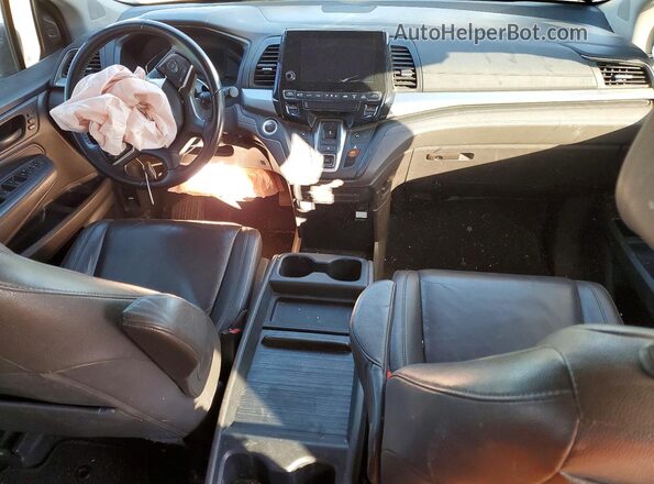5FNRL6H77KB071879 2019 HONDA ODYSSEY Серый Вид панели приборов
