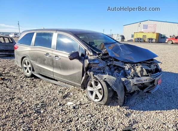 5FNRL6H77KB071879 2019 HONDA ODYSSEY Серый Передняя правая четверть