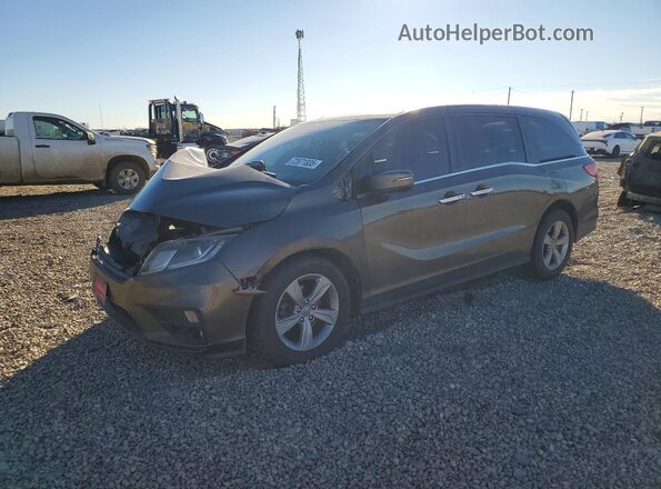 5FNRL6H77KB071879 2019 HONDA ODYSSEY Серый Передняя левая четверть