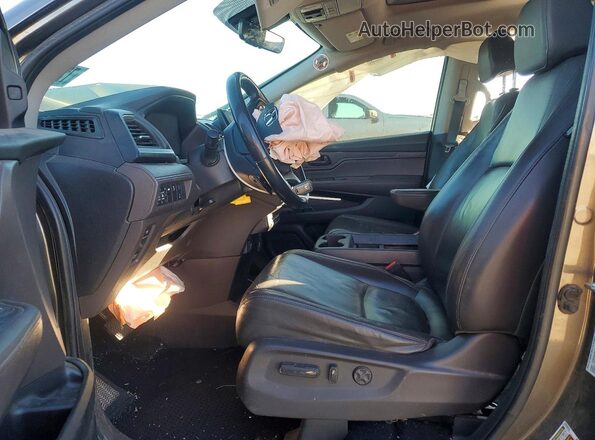 5FNRL6H77KB071879 2019 HONDA ODYSSEY Серый Вид салона спереди