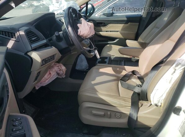 5FNRL6H77LB047342 2020 HONDA ODYSSEY White Front interior view