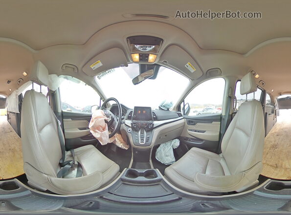 5FNRL6H77LB047342 2020 HONDA ODYSSEY White 360 interior view