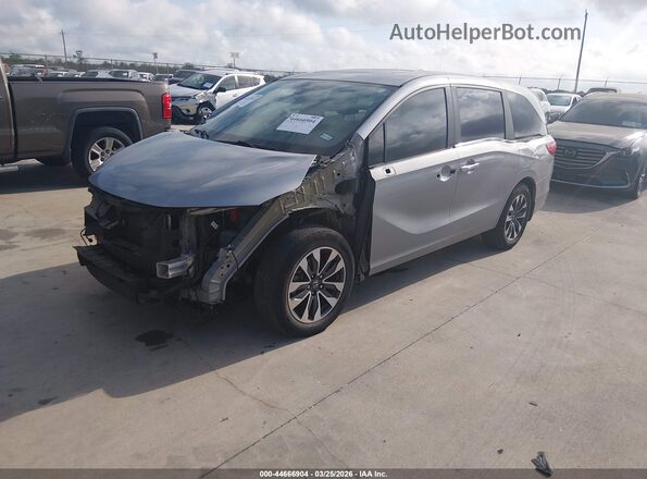 5FNRL6H77MB004914 2021 HONDA ODYSSEY Серый Передняя левая четверть