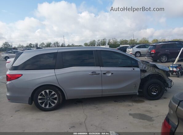 5FNRL6H77MB004914 2021 HONDA ODYSSEY Серый Вид задней части салона