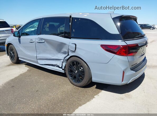 5FNRL6H77TB019282 2026 HONDA ODYSSEY Gray Задня ліва чверть