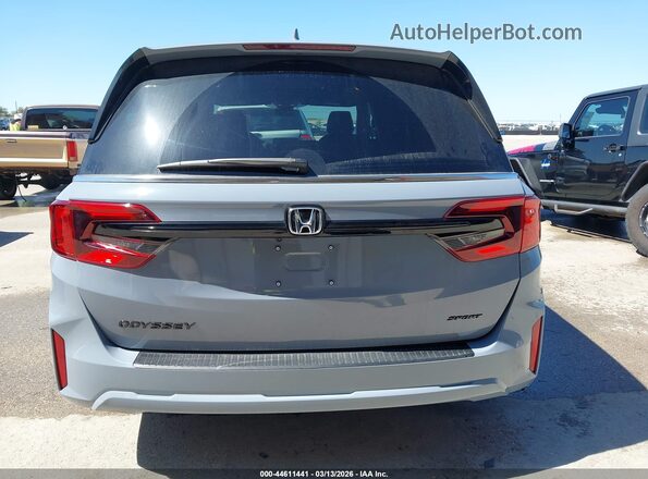 5FNRL6H77TB019282 2026 HONDA ODYSSEY Gray 