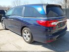 2018 Honda Odyssey Ex-l Blue vin: 5FNRL6H78JB021006