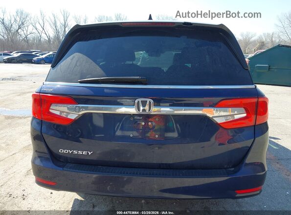5FNRL6H78JB021006 2018 HONDA ODYSSEY Blue 