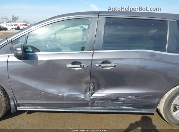 5FNRL6H78JB066723 2018 HONDA ODYSSEY Серый Вид спереди