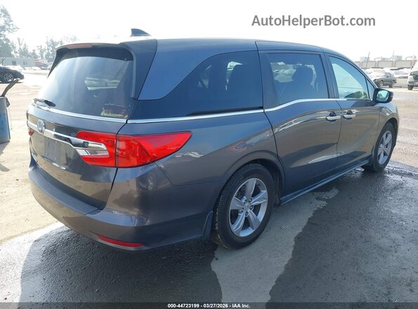 5FNRL6H78JB066723 2018 HONDA ODYSSEY Серый Задняя правая четверть