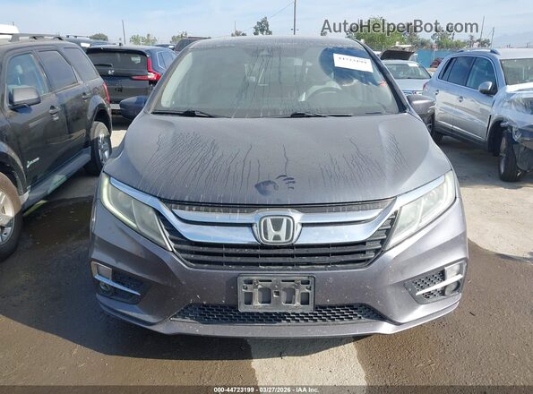 5FNRL6H78JB066723 2018 HONDA ODYSSEY Серый Вид панели приборов