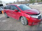2022 Honda Odyssey Ex-l Red vin: 5FNRL6H78NB034330