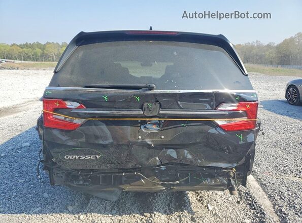 5FNRL6H78NB041844 2022 HONDA ODYSSEY Черный Вид сзади