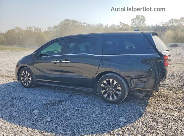 5FNRL6H78NB041844 2022 HONDA ODYSSEY Черный Задняя левая четверть