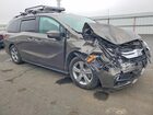 2019 Honda Odyssey Exl Brown vin: 5FNRL6H79KB022344