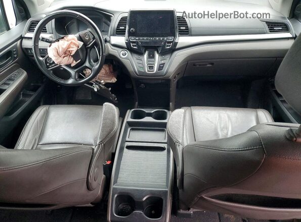 5FNRL6H79KB022344 2019 HONDA ODYSSEY Brown Widok deski rozdzielczej