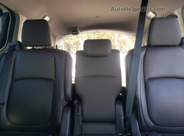 5FNRL6H79KB110035 2019 HONDA ODYSSEY White Հետևի նստատեղերի տեսք