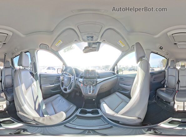 5FNRL6H79KB110035 2019 HONDA ODYSSEY White Սալոնի 360 աստիճան տեսք