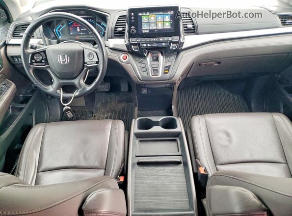 5FNRL6H79LB067303 2020 HONDA ODYSSEY Серый Вид панели приборов