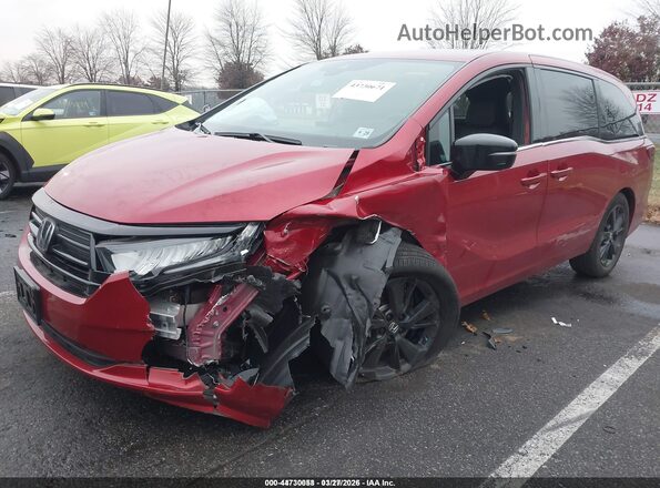 5FNRL6H79RB043818 2024 HONDA ODYSSEY  Передняя левая четверть