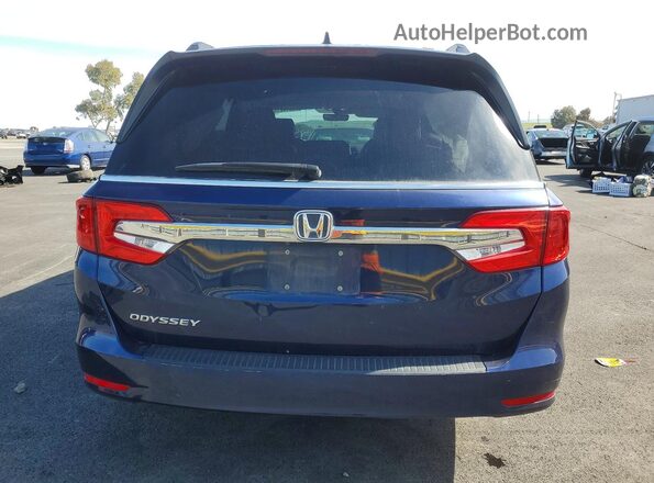 5FNRL6H7XKB035538 2019 HONDA ODYSSEY Blue Widok z tyłu