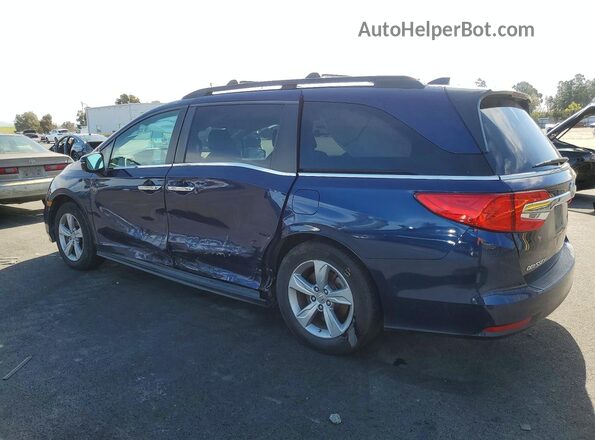 5FNRL6H7XKB035538 2019 HONDA ODYSSEY Blue Tył lewy
