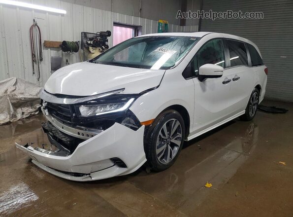 5FNRL6H80PB044491 2023 HONDA ODYSSEY Белый Передняя левая четверть