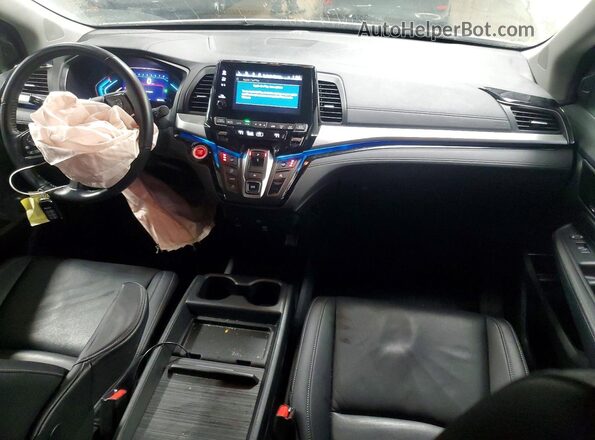 5FNRL6H80PB044491 2023 HONDA ODYSSEY Белый Вид панели приборов