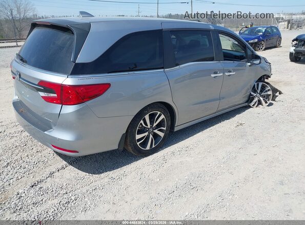 5FNRL6H80RB042663 2024 HONDA ODYSSEY Silver Trasero derecho