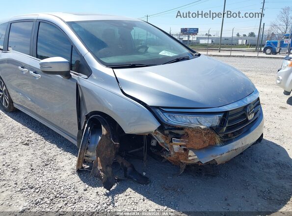 5FNRL6H80RB042663 2024 HONDA ODYSSEY Silver Vista frontal