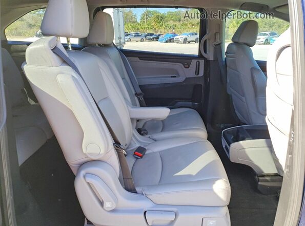 5FNRL6H81PB025187 2023 HONDA ODYSSEY Синий Вид задней части салона