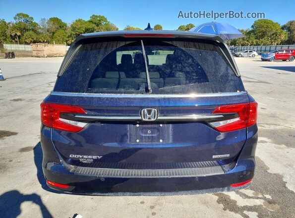 5FNRL6H81PB025187 2023 HONDA ODYSSEY Синий Вид сзади