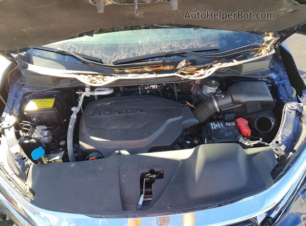 5FNRL6H81PB025187 2023 HONDA ODYSSEY Синий Вид подкапотного пространства