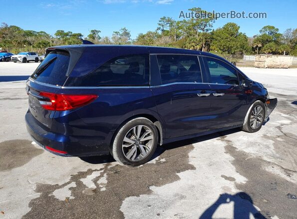 5FNRL6H81PB025187 2023 HONDA ODYSSEY Синий Задняя правая четверть
