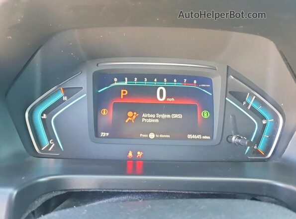 5FNRL6H81PB025187 2023 HONDA ODYSSEY Синий Вид щитка приборов