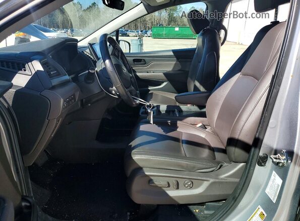 5FNRL6H83KB093922 2019 HONDA ODYSSEY Серебряный Вид салона спереди
